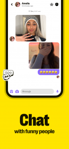 اسکرین شات 3 برنامه Yubo: Make new friends
