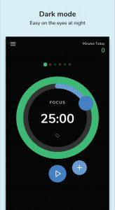 اسکرین شات برنامه Focusmeter: Pomodoro Timer 8
