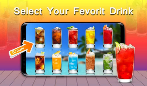 اسکرین شات برنامه Drink Simulator & Juice (joke) 1