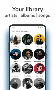 اسکرین شات برنامه Retro Music Player 5