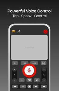 اسکرین شات 2 برنامه Remote for Android TV