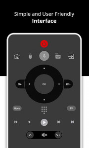 اسکرین شات 3 برنامه Remote for Android TV