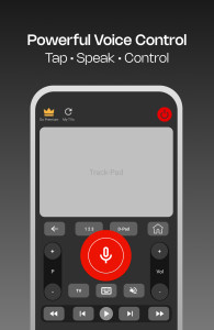 اسکرین شات 2 برنامه Remote for Android TV