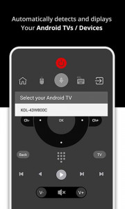 اسکرین شات برنامه Remote for Android TV's / Devices: CodeMatics 5