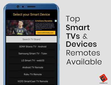 اسکرین شات برنامه Universal TV Remote Control 4