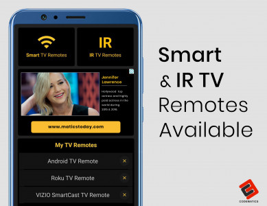 اسکرین شات برنامه Universal TV Remote Control 2
