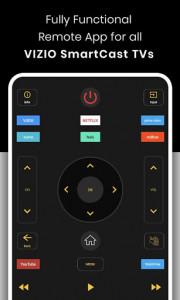 اسکرین شات برنامه VIZIO Smart TV Remote Control : Codematics 1
