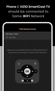 اسکرین شات برنامه Vizio Smart TV Remote 2