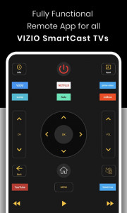 اسکرین شات برنامه Vizio Smart TV Remote 1