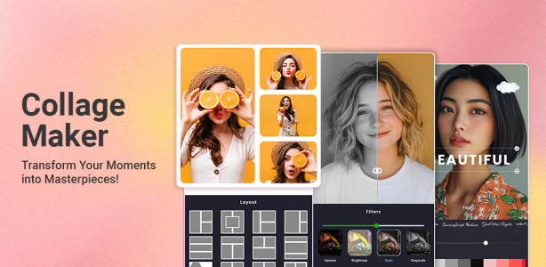 اسکرین شات 8 برنامه Collage Maker and photo editor