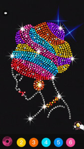 اسکرین شات بازی Diamond Coloring - Sequins Art 3