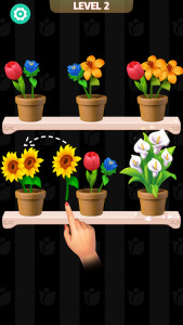 اسکرین شات بازی Blossom Sort - Flower Games 1