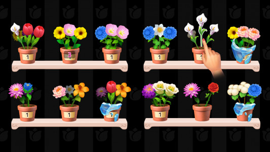 اسکرین شات بازی Blossom Sort - Flower Games 6
