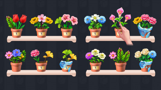 اسکرین شات بازی Blossom Sort® - Flower Games 6