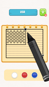 اسکرین شات 1 بازی Flag Painting Puzzle