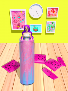 اسکرین شات بازی Color Reveal Suprise Doll Game 2