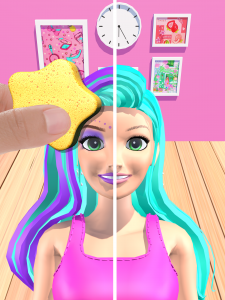 اسکرین شات بازی Color Reveal Suprise Doll Game 3