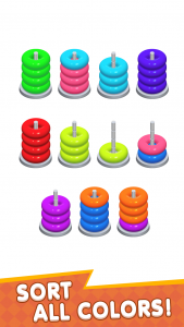 اسکرین شات بازی Color Stack Sort Puzzle 4