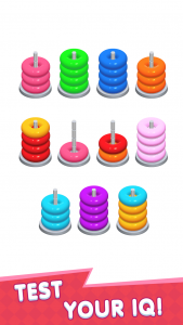 اسکرین شات بازی Color Stack Sort Puzzle 3