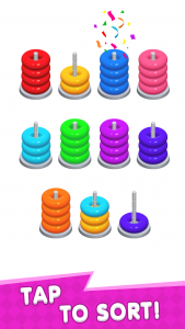 اسکرین شات بازی Color Stack Sort Puzzle 6