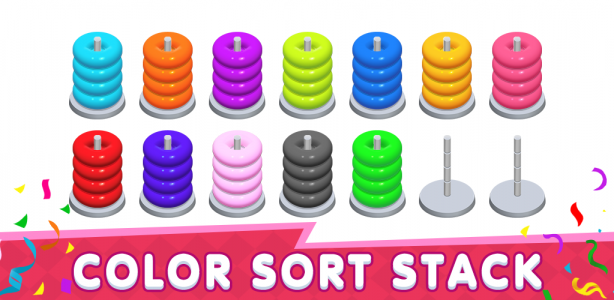 اسکرین شات بازی Color Stack Sort Puzzle - Colo 2