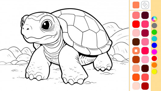 اسکرین شات 6 بازی Animal coloring pages games