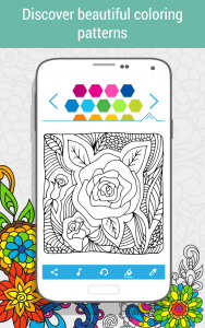 اسکرین شات برنامه کتاب رنگ آمیزی برای بزرگسالان HoliColoring 2