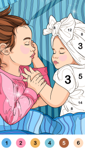 اسکرین شات 5 بازی Tap Color Pro: Color By Number