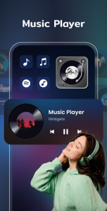 اسکرین شات برنامه Color Widgets, Theme: iWidgets 6