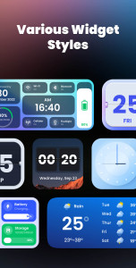 اسکرین شات برنامه Color Widgets iOS - iWidgets 6