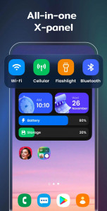 اسکرین شات برنامه Color Widgets, Theme: iWidgets 5