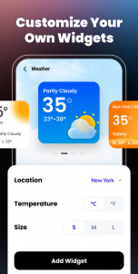 اسکرین شات برنامه Color Widgets iOS - iWidgets 5