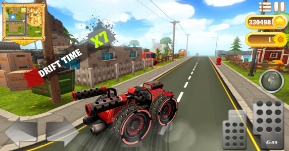 اسکرین شات بازی Cartoon Racer 3D 3