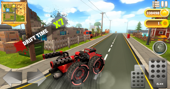اسکرین شات بازی Cartoon Hot Racer 3D 3