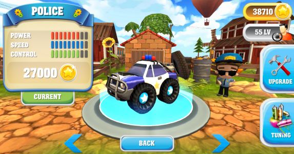 اسکرین شات بازی Cartoon Racer 3D 5