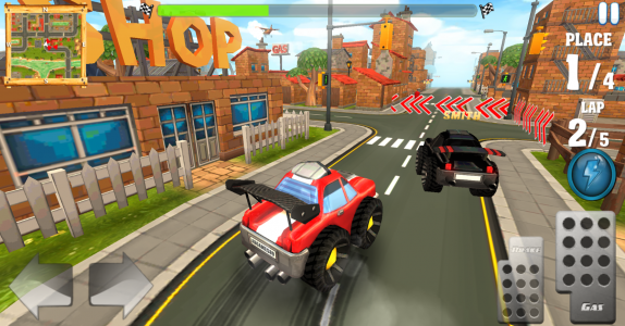 اسکرین شات 4 بازی Cartoon Racer 3D