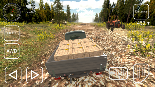 اسکرین شات 1 بازی OffRoad Cargo Pickup Driver