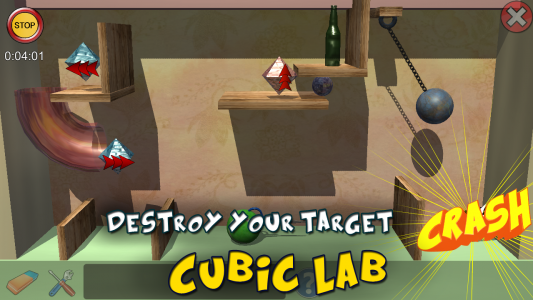 اسکرین شات 3 بازی Cubic Lab 3D: Puzzle pieces &