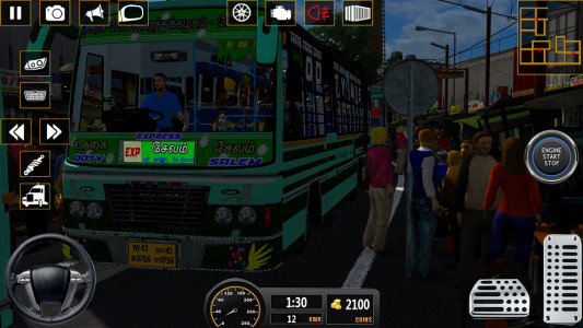 اسکرین شات بازی Euro Coach Bus Games Simulator 3
