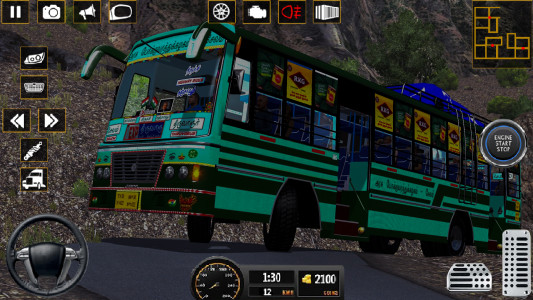 اسکرین شات بازی Euro Coach Bus Games Simulator 2