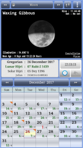 اسکرین شات برنامه Sun & Moon Calendar 7