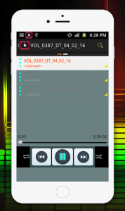 اسکرین شات برنامه Music Player (Play MP3 Audios) 2