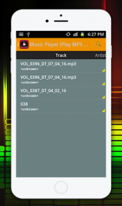 اسکرین شات برنامه Music Player (Play MP3 Audios) 5