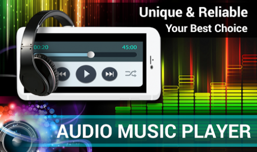 اسکرین شات برنامه Music Player (Play MP3 Audios) 1