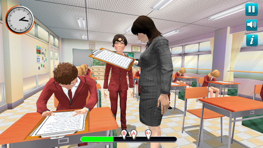 اسکرین شات بازی School Boy Simulator 3D 3