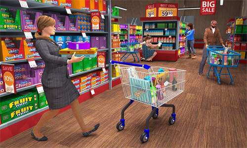 اسکرین شات بازی Supermarket Game Shopping Game 5