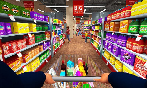 اسکرین شات بازی Supermarket Game Shopping Game 4