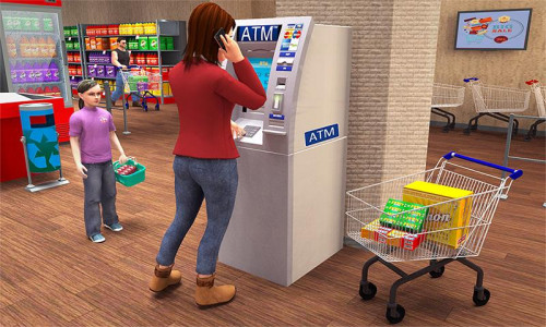 اسکرین شات بازی Supermarket Game Shopping Game 3