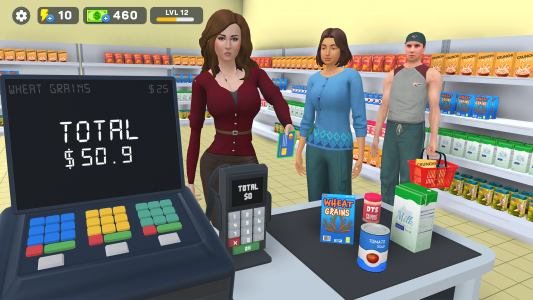 اسکرین شات 4 بازی Supermarket Game Shopping Game