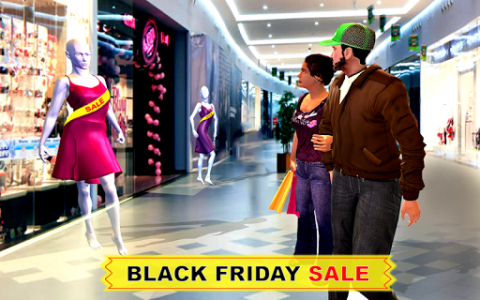 اسکرین شات بازی Black Friday sale shopping mall cashier ATM machin 7